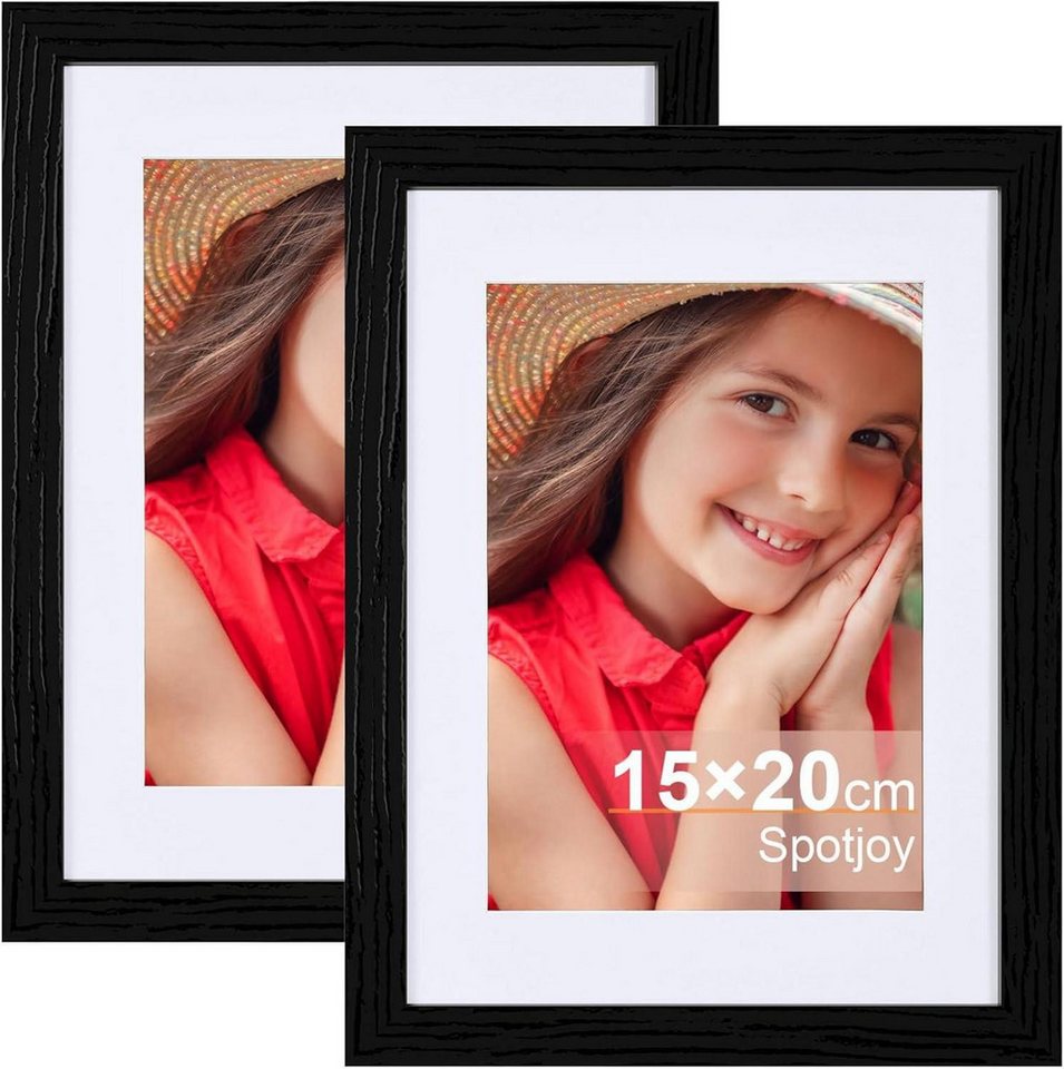 LuxusKollektion Bilderrahmen-Set Bilderrahmen 15x20cm Fotorahmen Holzrahmen Passepartouts MDF Rahmen LuxusKollektion Bilderrahmen-Set Bilderrahmen 15x20cm Fotorahmen Holzrahmen Passepartouts MDF Rahmen von LuxusKollektion