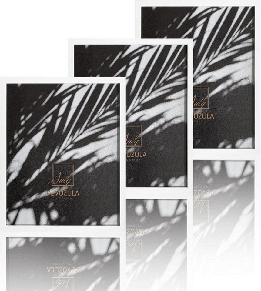 LuxusKollektion Bilderrahmen-Set Bilderrahmen 40x50cm Weiß Holz Fotorahmen 3er Set MDF Rahmen LuxusKollektion Bilderrahmen-Set Bilderrahmen 40x50cm Weiß Holz Fotorahmen 3er Set MDF Rahmen von LuxusKollektion