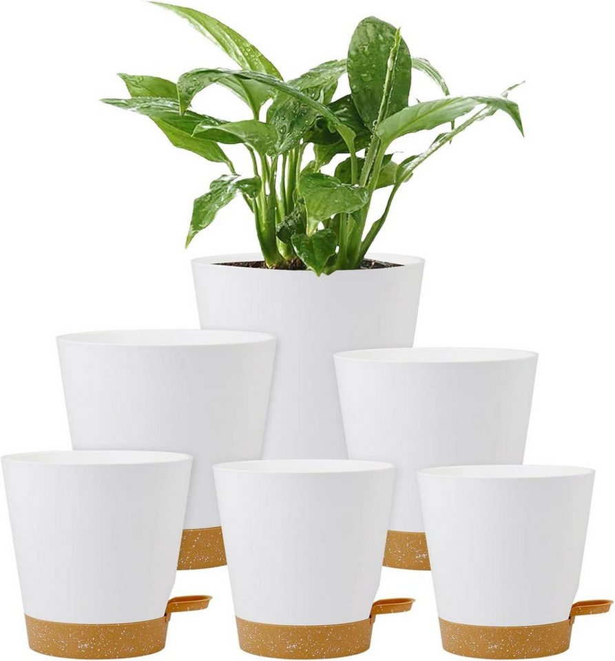 Homeuouz Blumentopf Selbstbewässernde Blumentöpfe 6er Set in von Homeuouz