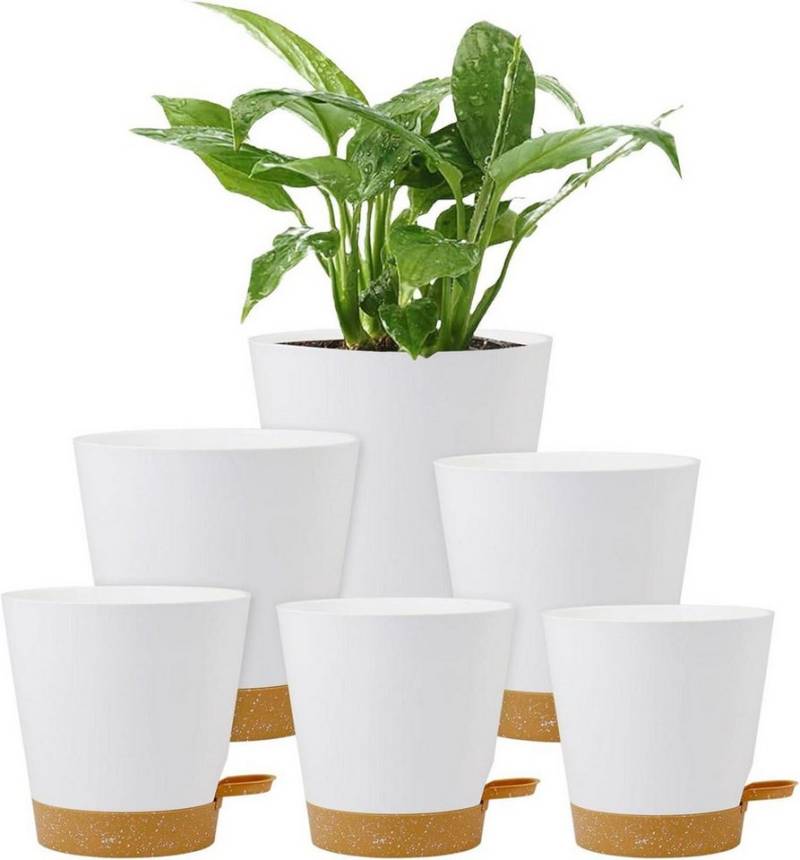 Homeuouz Blumentopf Selbstbewässernde Blumentöpfe 6er Set in von Homeuouz