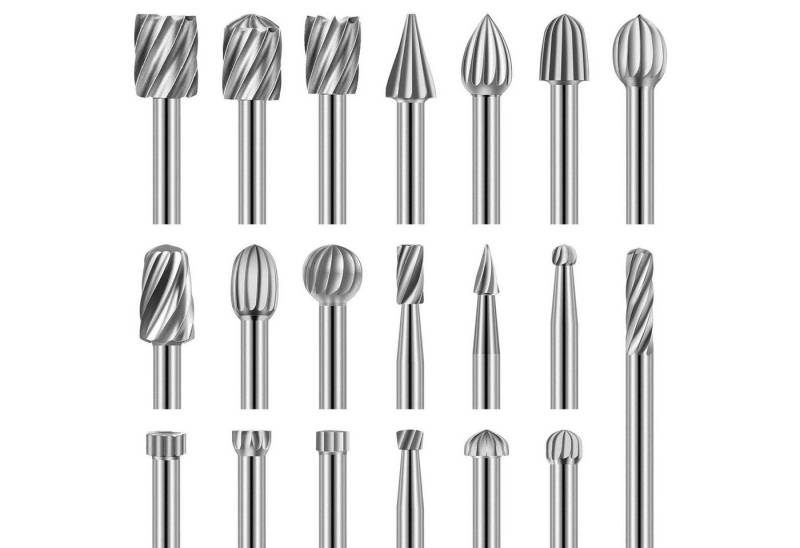 LuxusKollektion Bohrer- und Bit-Set Drehfräser-Set Holzschnitzerei 20 Stück HSS 3 mm Schaft für Gravierer LuxusKollektion Bohrer- und Bit-Set Drehfräser-Set Holzschnitzerei 20 Stück HSS 3 mm Schaft für Gravierer von LuxusKollektion