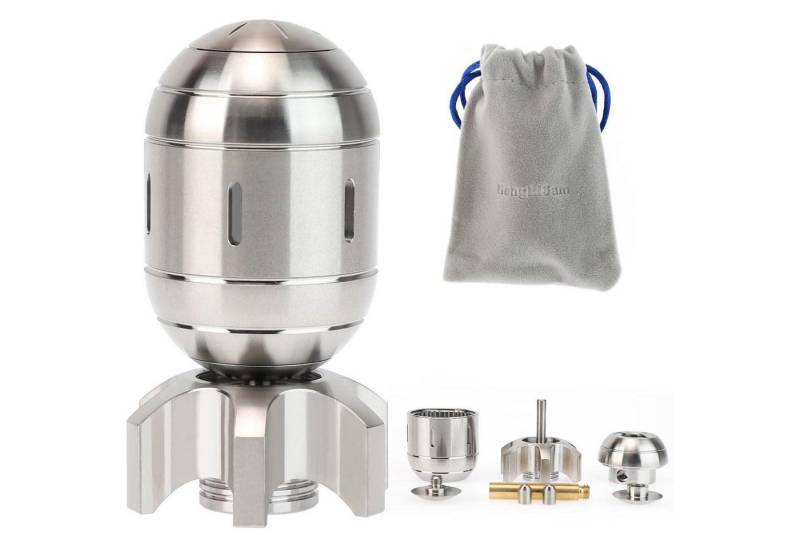 LuxusKollektion Büro-Set Fidget Spinner Metall EDC Schreibtisch Clicker Erwachsene Stahl von LuxusKollektion