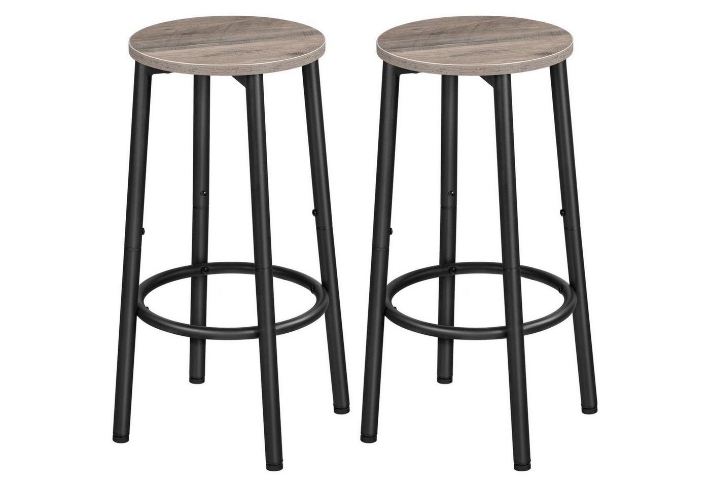 LuxusKollektion Büromöbel-Set Barhocker 2er Set Fußstütze Metallgestell Küche Bar Greige + Schwarz 1 LuxusKollektion Büromöbel-Set Barhocker 2er Set Fußstütze Metallgestell Küche Bar Greige + Schwarz 1 von LuxusKollektion