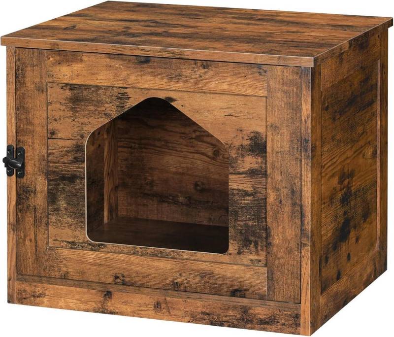 LuxusKollektion Büromöbel-Set Katzenhaus Katzenklo Schrank Einzeltür Vintagebraun von LuxusKollektion