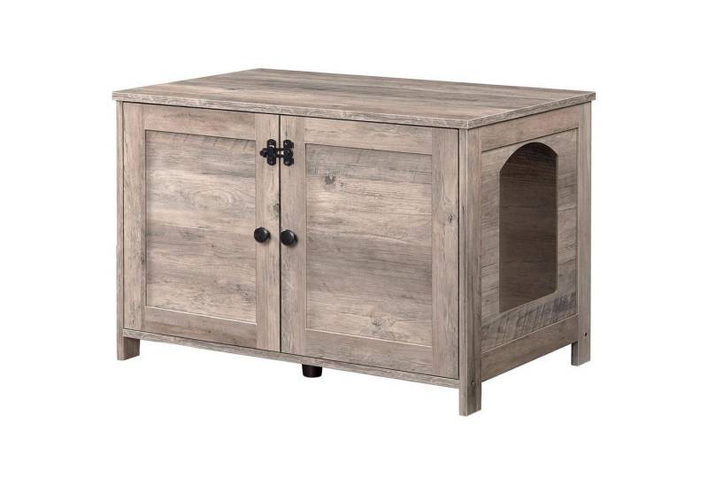 LuxusKollektion Büromöbel-Set Katzenschrank Katzenklo Katzenhaus Sitzbank 80 x 50,5 x 54 cm Greige LuxusKollektion Büromöbel-Set Katzenschrank Katzenklo Katzenhaus Sitzbank 80 x 50,5 x 54 cm Greige von LuxusKollektion