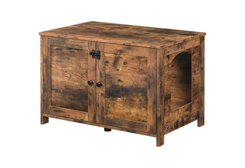 LuxusKollektion Büromöbel-Set Katzenschrank Katzenklo Sitzbank 80 x 45 x 46.5 cm Vintagebraun LuxusKollektion Büromöbel-Set Katzenschrank Katzenklo Sitzbank 80 x 45 x 46.5 cm Vintagebraun von LuxusKollektion