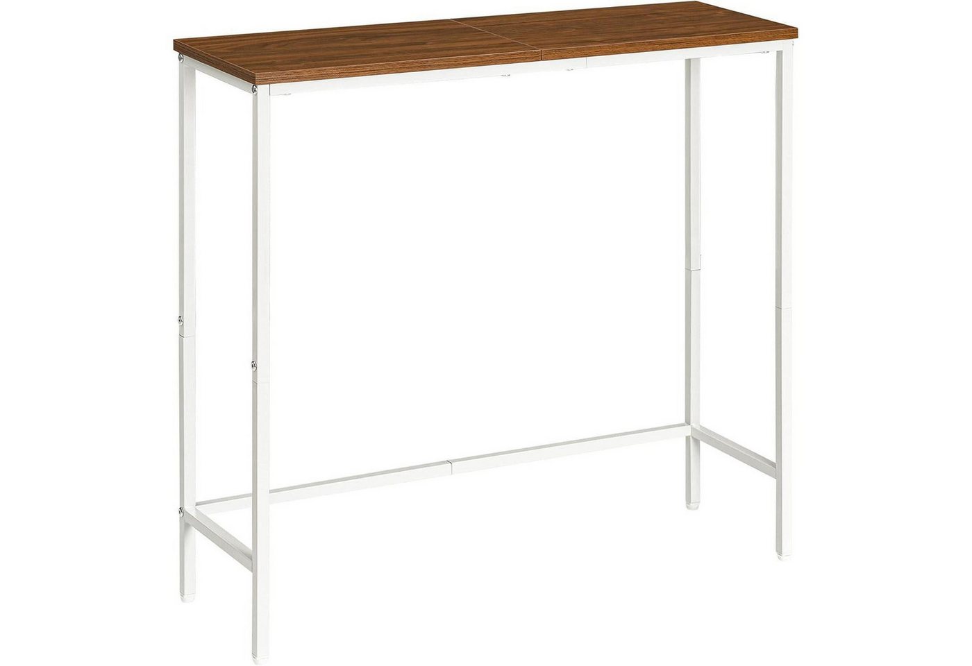 LuxusKollektion Büromöbel-Set Konsolentisch Beistelltisch Flurtisch 75 cm Eingang Nussbaum Weiß 1 von LuxusKollektion