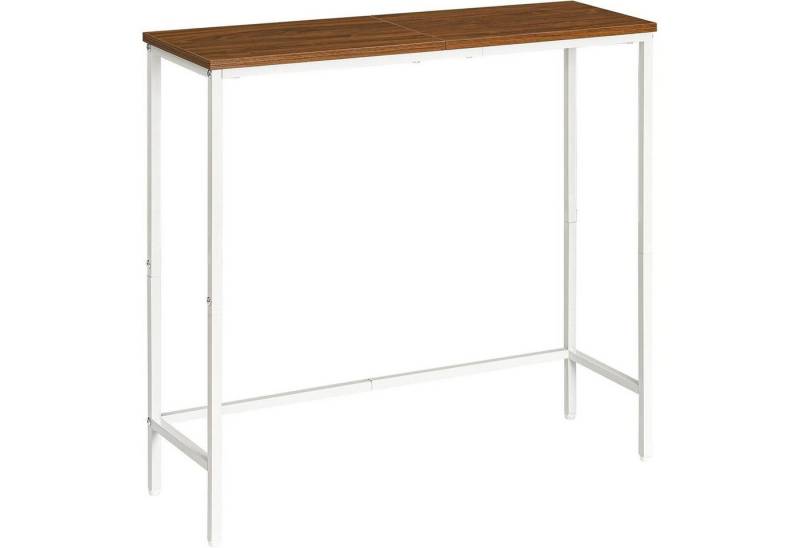 LuxusKollektion Büromöbel-Set Konsolentisch Beistelltisch Flurtisch 75 cm Eingang Nussbaum Weiß 1 von LuxusKollektion