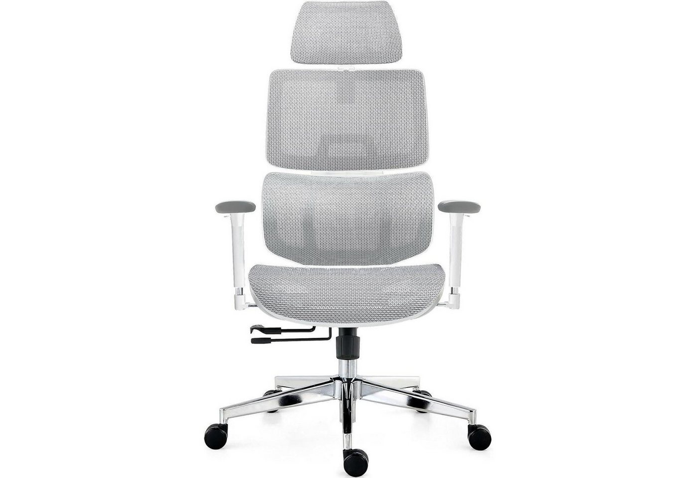LuxusKollektion Bürostuhl Bürostuhl Netzrücken Lendenwirbelstütze 3D Armlehne 150kg Weiß LuxusKollektion Bürostuhl Bürostuhl Netzrücken Lendenwirbelstütze 3D Armlehne 150kg Weiß von LuxusKollektion