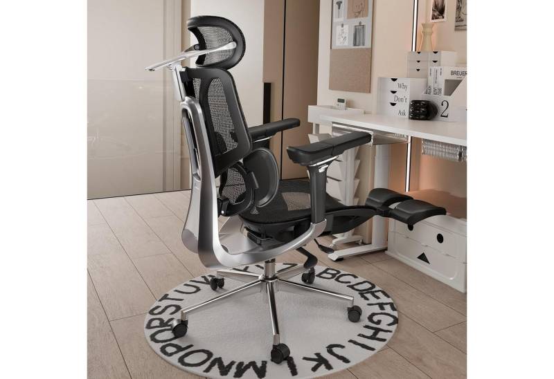 LuxusKollektion Bürostuhl E3 Pro Ergonomischer Bürostuhl 3-Zonen Lendenstütze 4D Kopfstütze LuxusKollektion Bürostuhl E3 Pro Ergonomischer Bürostuhl 3-Zonen Lendenstütze 4D Kopfstütze von LuxusKollektion