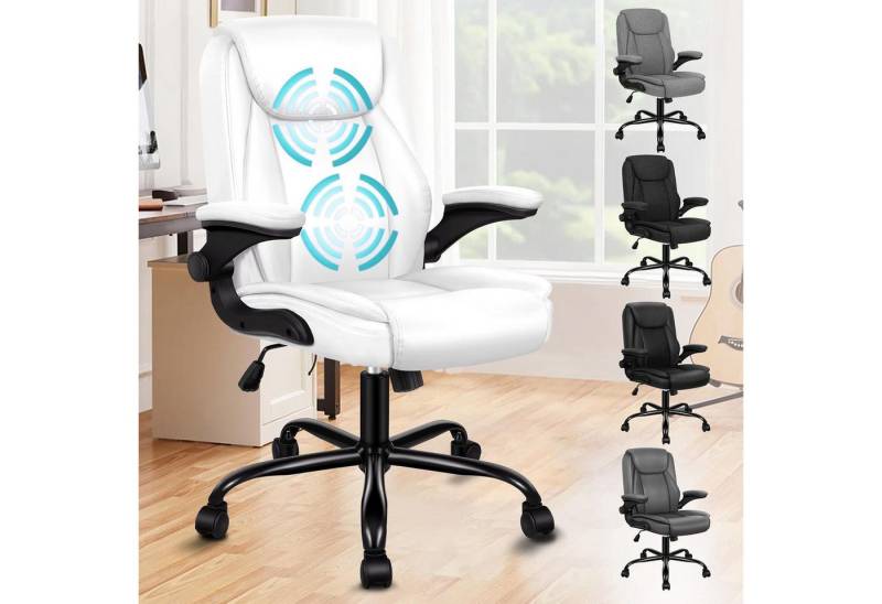 LuxusKollektion Bürostuhl Massagebürostuhl mit mittlerer von LuxusKollektion