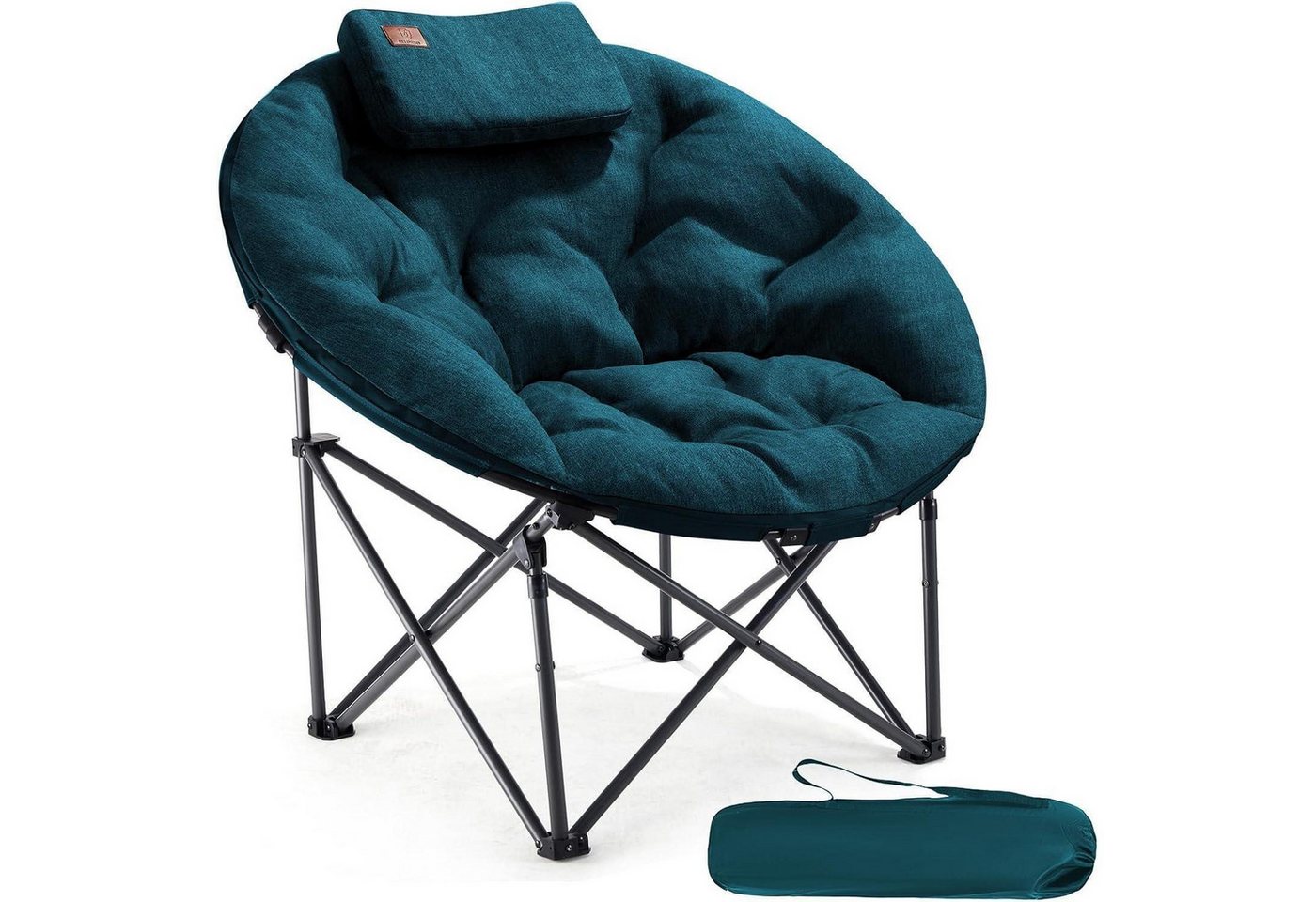 LuxusKollektion Campingstuhl Campingstuhl Faltbar XXL 150kg Gepolstert Klappstuhl Grün LuxusKollektion Campingstuhl Campingstuhl Faltbar XXL 150kg Gepolstert Klappstuhl Grün von LuxusKollektion