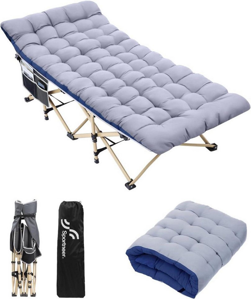 LuxusKollektion Campingstuhl Feldbett mit Matratze 71cm 204KG Klappbett Campingbett Gästebett LuxusKollektion Campingstuhl Feldbett mit Matratze 71cm 204KG Klappbett Campingbett Gästebett von LuxusKollektion