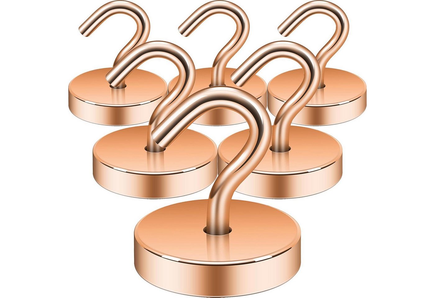 LuxusKollektion Campingstuhl Haken Neodym Magnete Spind Organizer Werkstatt 47kg Magnethaken Bronze LuxusKollektion Campingstuhl Haken Neodym Magnete Spind Organizer Werkstatt 47kg Magnethaken Bronze von LuxusKollektion