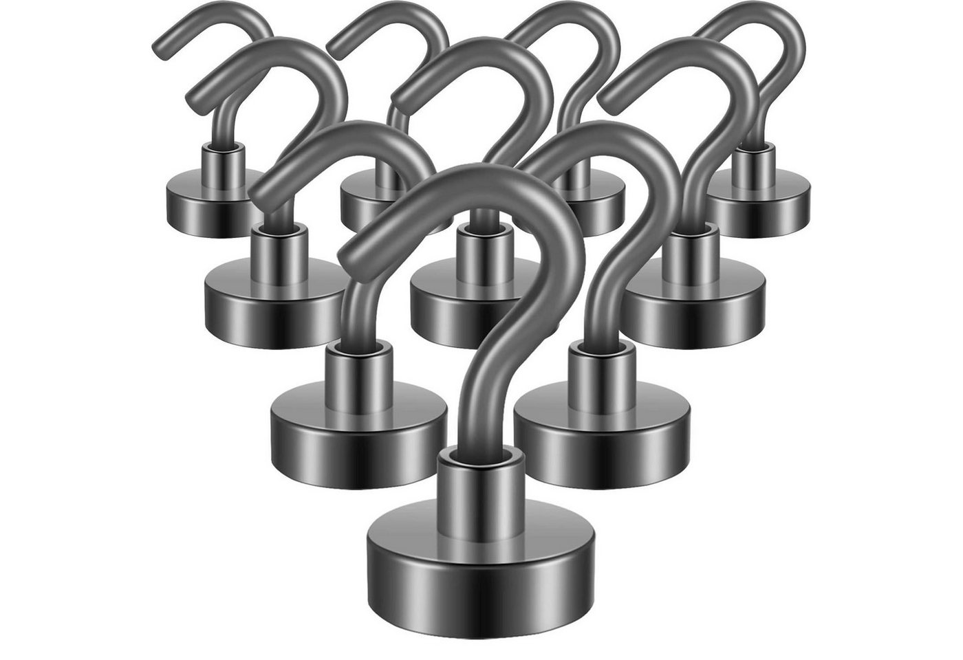 LuxusKollektion Campingstuhl Magnethaken Neodym Magnethalter Grill Werkstatt 10kg Magnethaken Grau LuxusKollektion Campingstuhl Magnethaken Neodym Magnethalter Grill Werkstatt 10kg Magnethaken Grau von LuxusKollektion