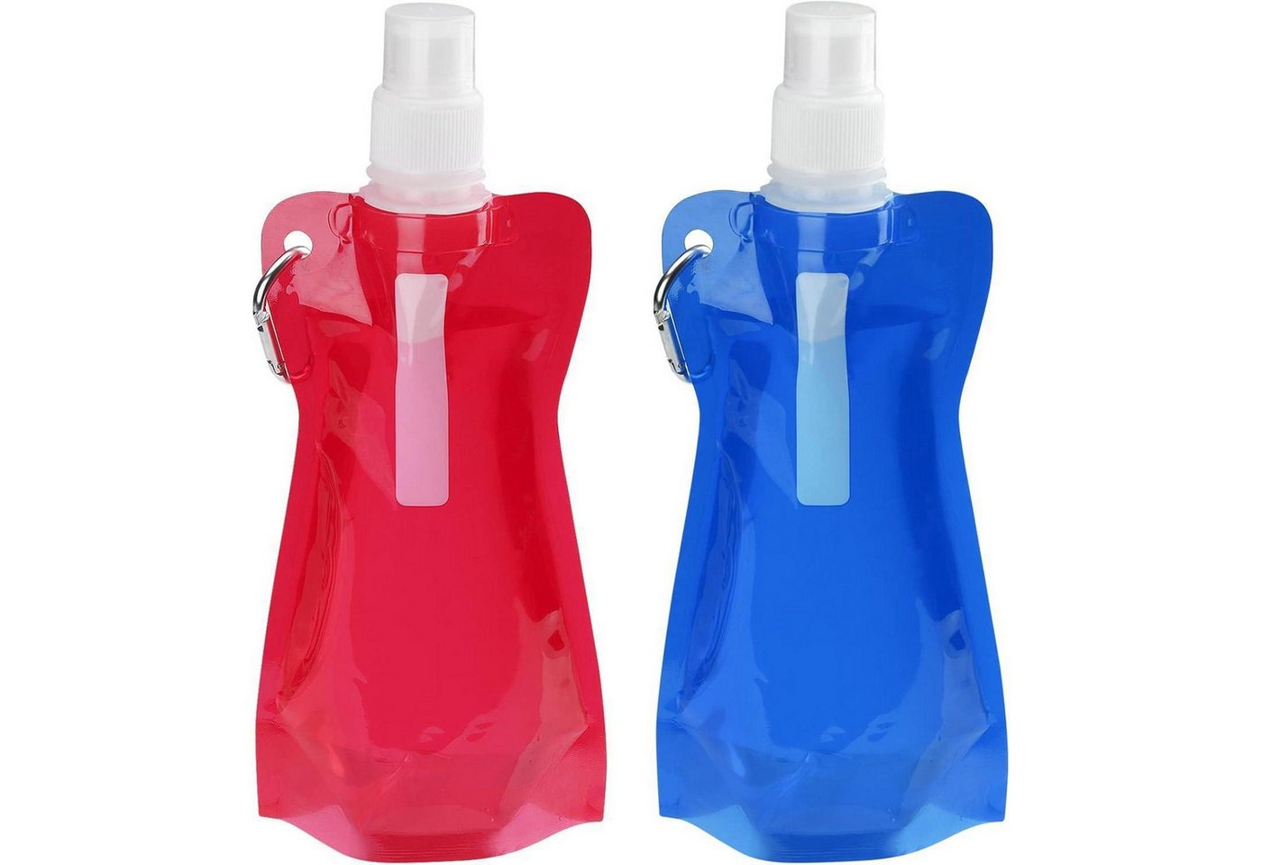LuxusKollektion Campingstuhl Trinkflasche Faltbar Karabiner Wandern Reisen 2 Stück Rot+blau 500ml LuxusKollektion Campingstuhl Trinkflasche Faltbar Karabiner Wandern Reisen 2 Stück Rot+blau 500ml von LuxusKollektion