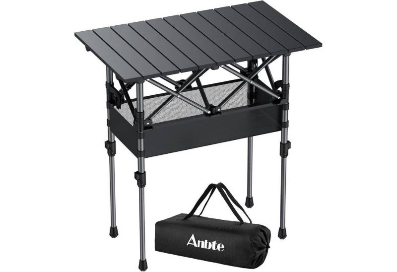 LuxusKollektion Campingtisch Campingtisch Aluminium Klapptisch Aufrollbar 64 x 40 x [44 70] cm von LuxusKollektion