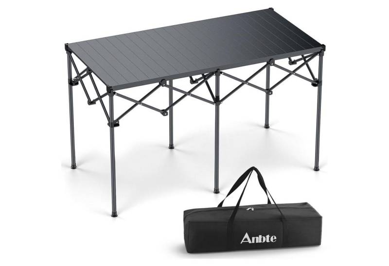 LuxusKollektion Campingtisch Campingtisch Klapptisch Alu Rolltisch 120kg Schwarz 122x60x74cm LuxusKollektion Campingtisch Campingtisch Klapptisch Alu Rolltisch 120kg Schwarz 122x60x74cm von LuxusKollektion