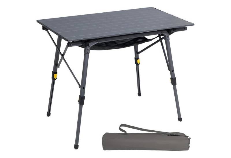 LuxusKollektion Campingtisch Campingtisch Klapptisch Aluminium höhenverstellbar Grau 90x53cm LuxusKollektion Campingtisch Campingtisch Klapptisch Aluminium höhenverstellbar Grau 90x53cm von LuxusKollektion