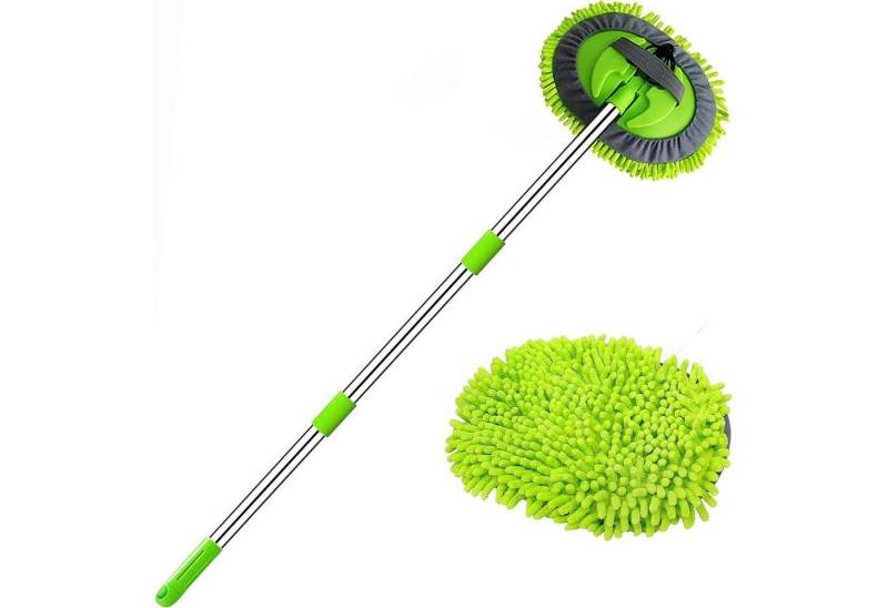 LuxusKollektion Campingtoilette Auto Waschbürste Teleskopstiel 120cm Mikrofaser 2-in-1 Autowaschbürste LuxusKollektion Campingtoilette Auto Waschbürste Teleskopstiel 120cm Mikrofaser 2-in-1 Autowaschbürste von LuxusKollektion