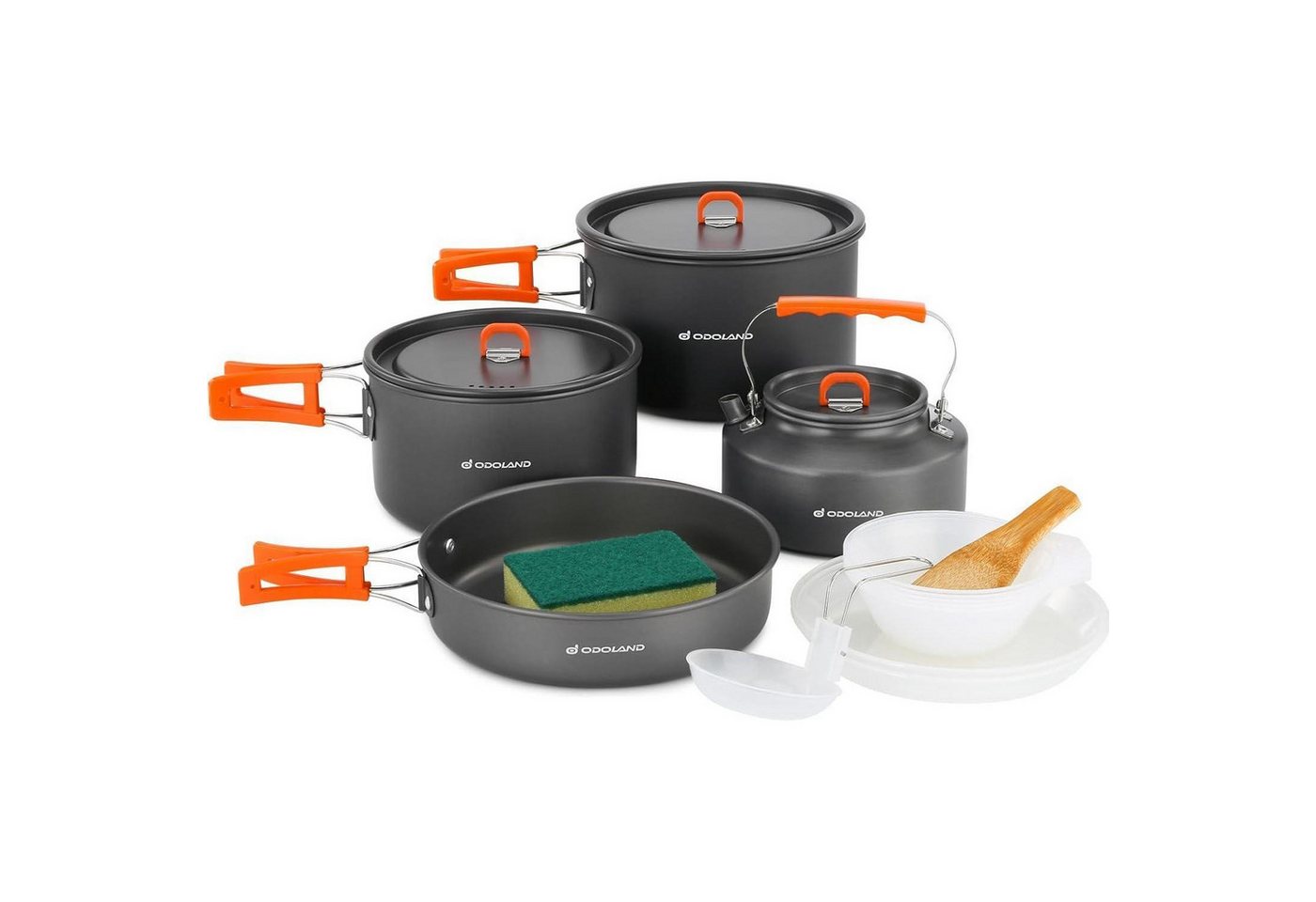 LuxusKollektion Campingtoilette Camping Geschirr Set 15-teilig Outdoor Kochgeschirr Bratpfanne LuxusKollektion Campingtoilette Camping Geschirr Set 15-teilig Outdoor Kochgeschirr Bratpfanne von LuxusKollektion