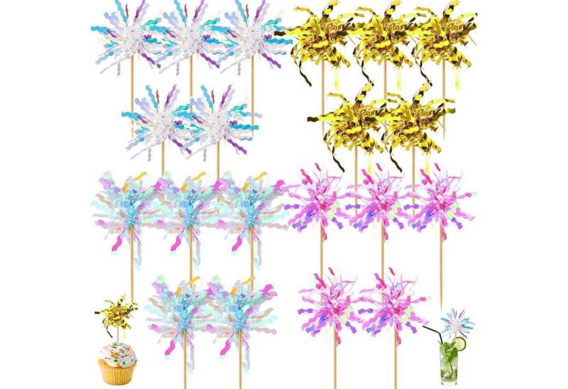 LuxusKollektion Cocktail-Set Cocktail Zubehör 20 Stück Cocktail Picks Feuerwerk Deko von LuxusKollektion