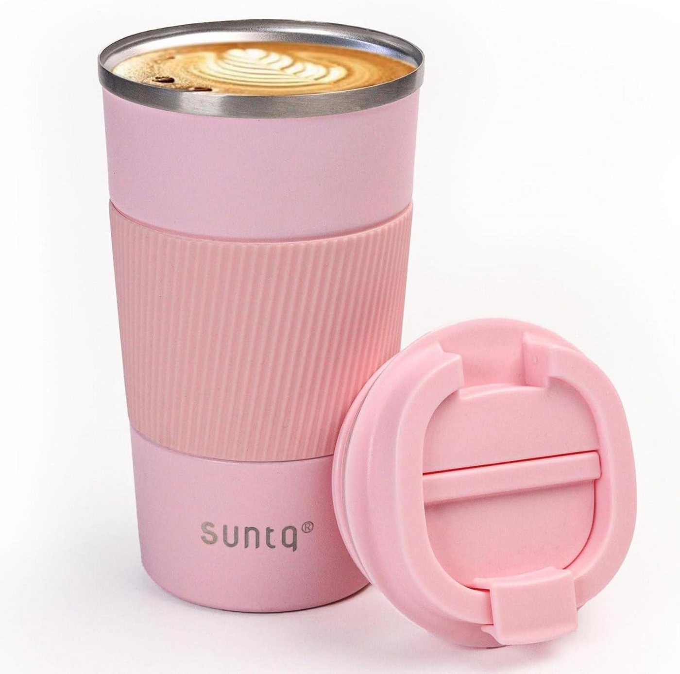 LuxusKollektion Coffee-to-go-Becher Kaffeebecher to go Thermo Edelstahl 510ml Doppelwand Isoliert von LuxusKollektion