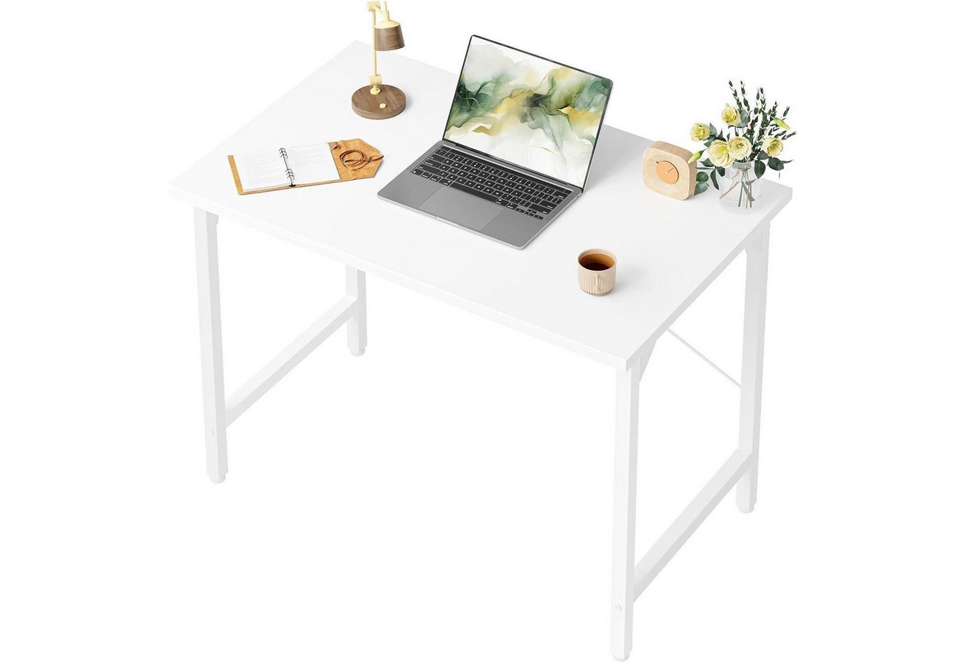 LuxusKollektion Computertisch Schreibtisch Bürotisch Industrie Design Metallgestell 80 x 40 cm Weiß LuxusKollektion Computertisch Schreibtisch Bürotisch Industrie Design Metallgestell 80 x 40 cm Weiß von LuxusKollektion