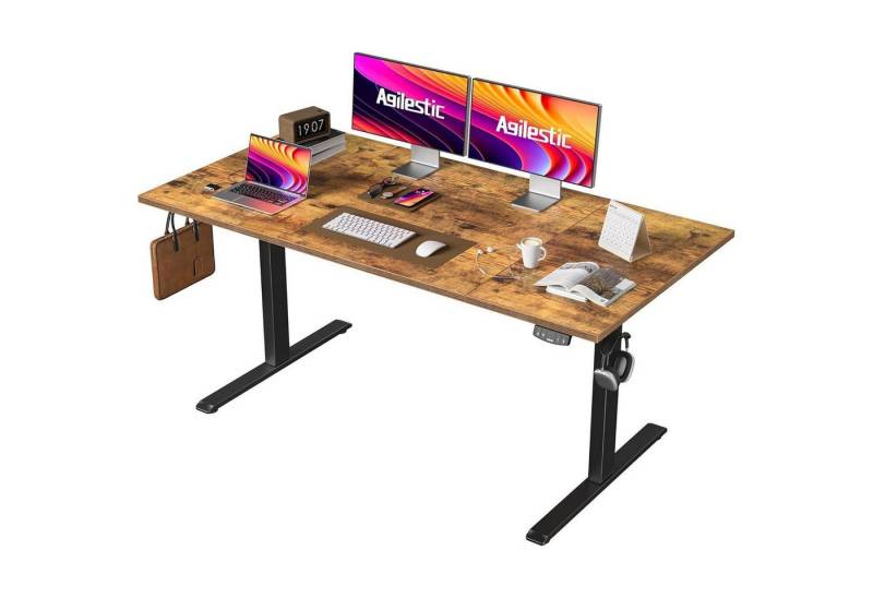 LuxusKollektion Computertisch Schreibtisch Höhenverstellbar Elektrisch Memory Steh Braun 160 x 80 cm LuxusKollektion Computertisch Schreibtisch Höhenverstellbar Elektrisch Memory Steh Braun 160 x 80 cm von LuxusKollektion