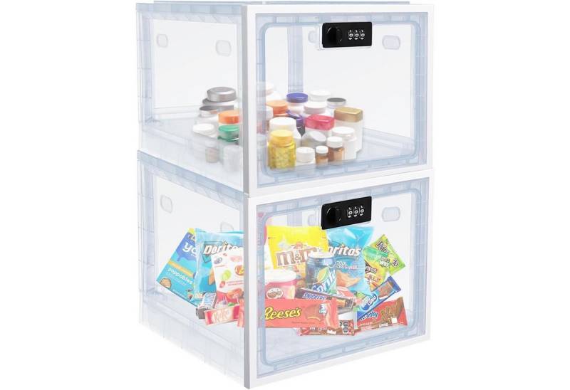 LuxusKollektion Dachrinne Aufbewahrungsbox abschließbar Zahlenschloss Medikamenten 2er Weiß LuxusKollektion Dachrinne Aufbewahrungsbox abschließbar Zahlenschloss Medikamenten 2er Weiß von LuxusKollektion