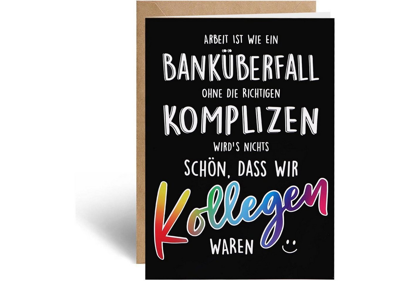 LuxusKollektion Dekohänger Abschiedskarte Kollegen lustig zum Jobwechsel - Personalisierbar LuxusKollektion Dekohänger Abschiedskarte Kollegen lustig zum Jobwechsel - Personalisierbar von LuxusKollektion