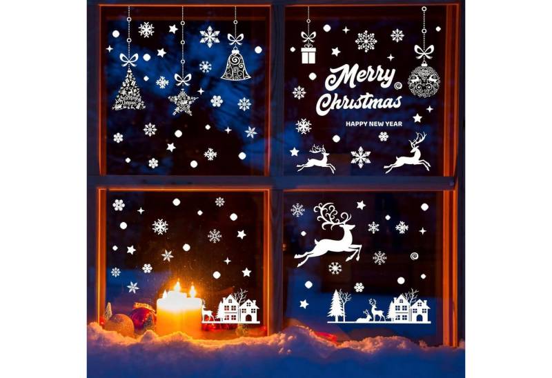 LuxusKollektion Dekohänger Fensterbilder Weihnachten 196 Stück PVC wiederverwendbar LuxusKollektion Dekohänger Fensterbilder Weihnachten 196 Stück PVC wiederverwendbar von LuxusKollektion