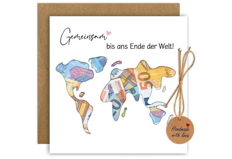 LuxusKollektion Dekohänger Geldgeschenk Hochzeit Umschlägen Weltkarte Geldverpackung LuxusKollektion Dekohänger Geldgeschenk Hochzeit Umschlägen Weltkarte Geldverpackung von LuxusKollektion