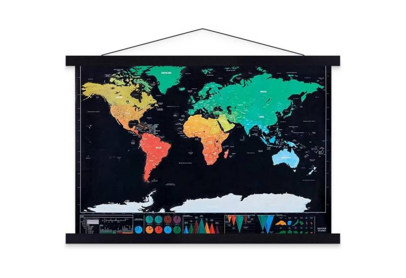 LuxusKollektion Dekohänger Posterleiste Magnet Holz Aufhänger Halter 40x60 Schwarz 40cm LuxusKollektion Dekohänger Posterleiste Magnet Holz Aufhänger Halter 40x60 Schwarz 40cm von LuxusKollektion