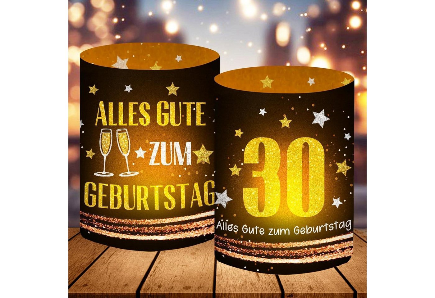 LuxusKollektion Dekohänger Windlicht 12 Tischdeko 30 Geburtstag Schwarz Gold 30 Schwarzes Gold LuxusKollektion Dekohänger Windlicht 12 Tischdeko 30 Geburtstag Schwarz Gold 30 Schwarzes Gold von LuxusKollektion