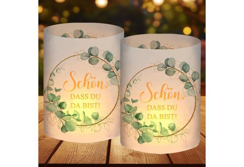 LuxusKollektion Dekohänger Windlicht 12 Tischdeko Teelichter Hochzeit Kommunion Eukalyptus Deko LuxusKollektion Dekohänger Windlicht 12 Tischdeko Teelichter Hochzeit Kommunion Eukalyptus Deko von LuxusKollektion