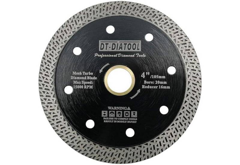 LuxusKollektion Diamanttrennscheibe Trennscheibe Diamant 105mm 20mm Turbo Fliesen Marmor Granit 1 105mm LuxusKollektion Diamanttrennscheibe Trennscheibe Diamant 105mm 20mm Turbo Fliesen Marmor Granit 1 105mm von LuxusKollektion