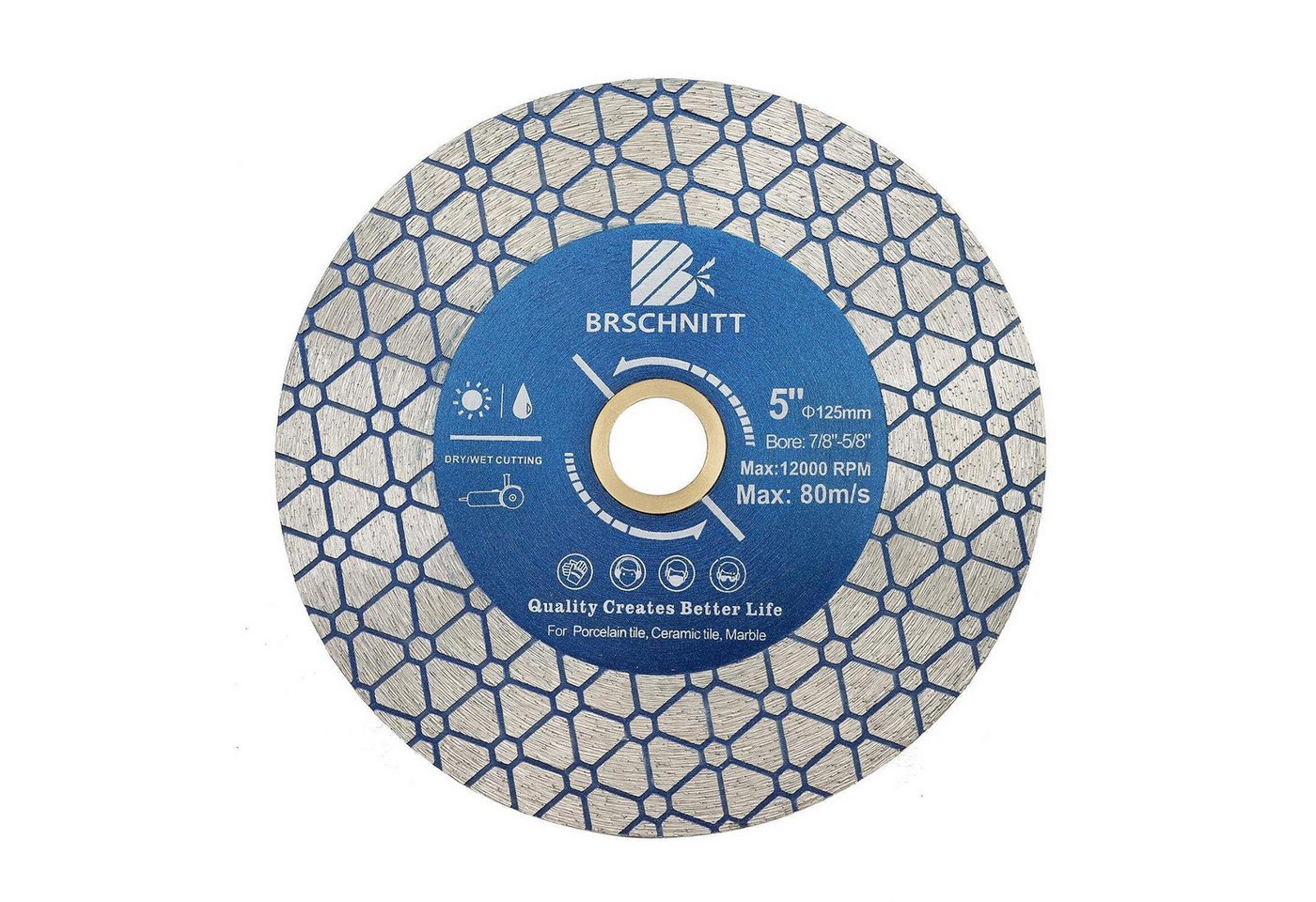 LuxusKollektion Diamanttrennscheibe Trennscheibe Diamant 125mm Granit Marmor Fliese 1 125mm LuxusKollektion Diamanttrennscheibe Trennscheibe Diamant 125mm Granit Marmor Fliese 1 125mm von LuxusKollektion