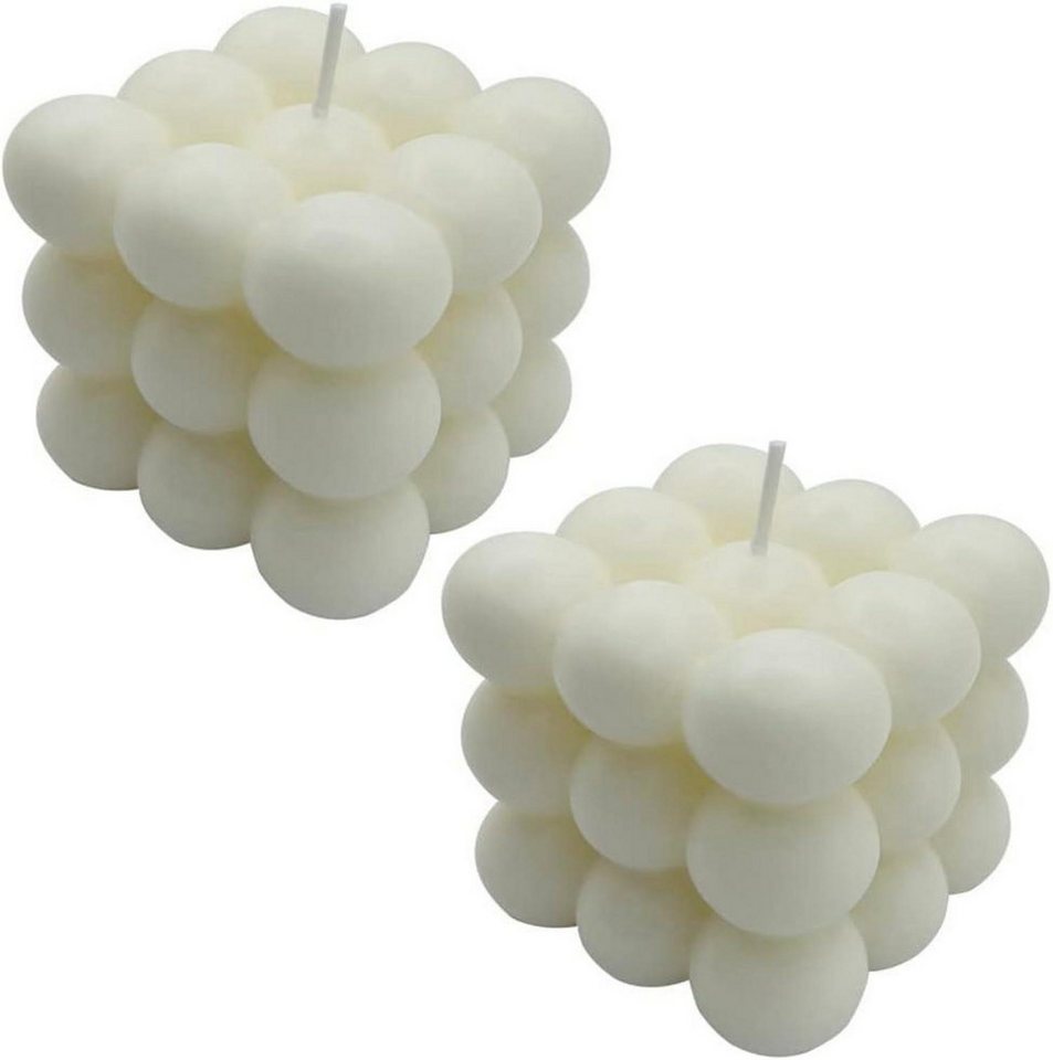 LuxusKollektion Duftkerze Bubble Kerze aus Soja Bienenwachs, Handmade, natürlich, Aromatherapie von LuxusKollektion