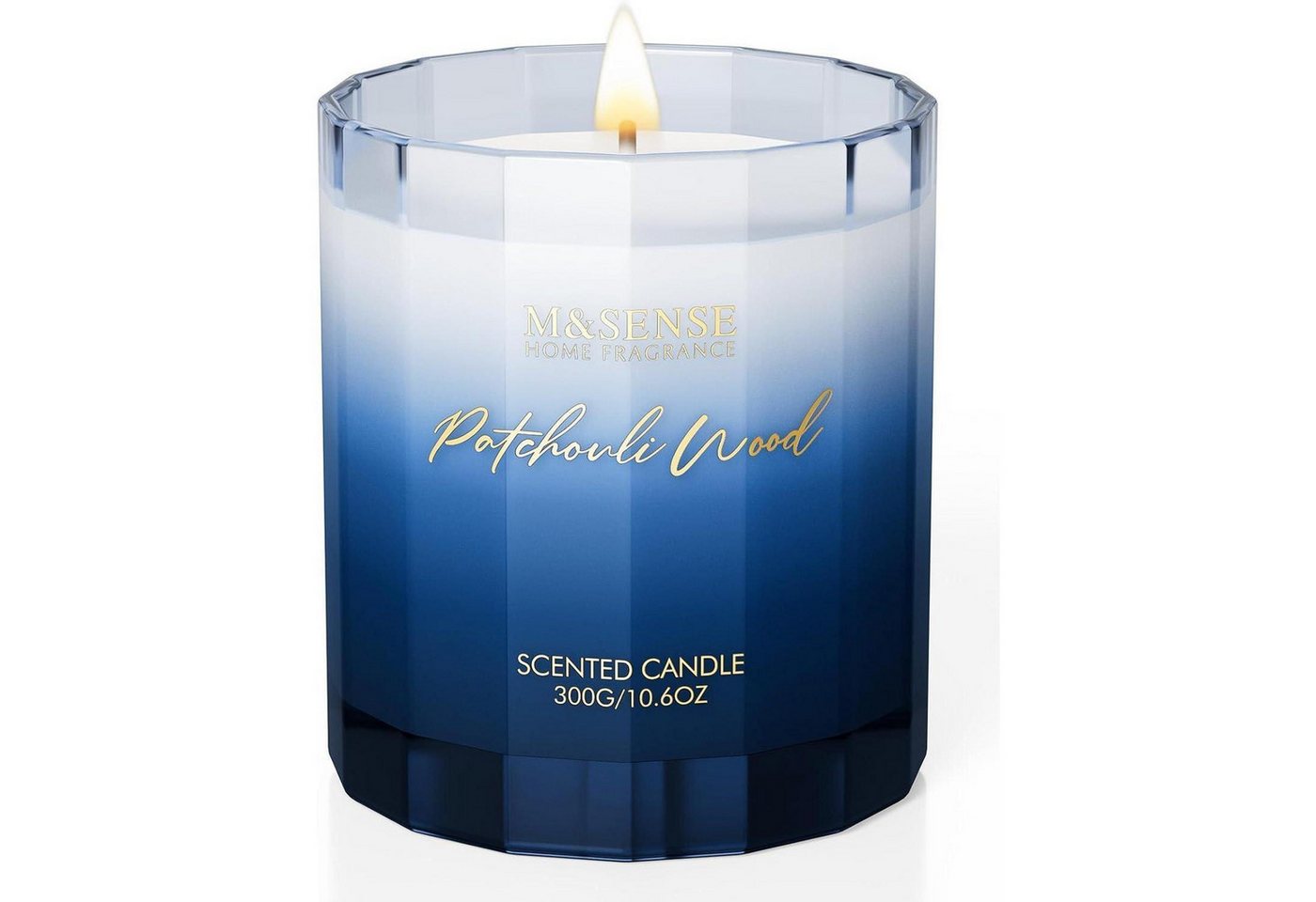 LuxusKollektion Duftkerze Duftkerze Glas Sojawachs 300g 60h Geschenk Frauen Patchouli Holz LuxusKollektion Duftkerze Duftkerze Glas Sojawachs 300g 60h Geschenk Frauen Patchouli Holz von LuxusKollektion