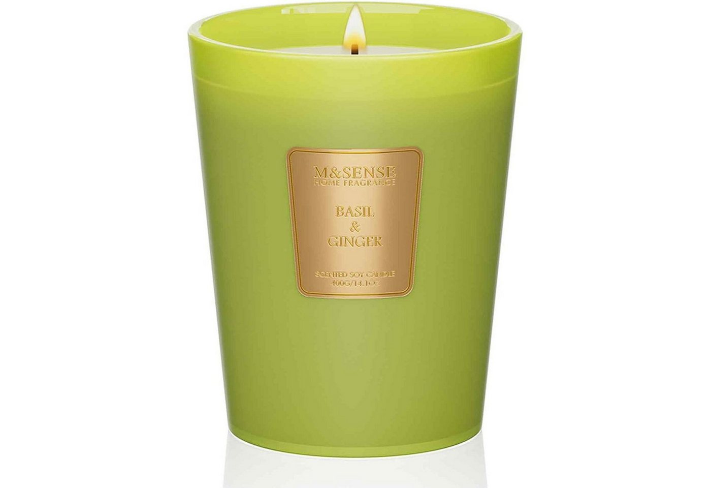 LuxusKollektion Duftkerze Duftkerze Sojawachs Basilikum Ingwer 75Std Küche 400g Basilikum-ginger LuxusKollektion Duftkerze Duftkerze Sojawachs Basilikum Ingwer 75Std Küche 400g Basilikum-ginger von LuxusKollektion