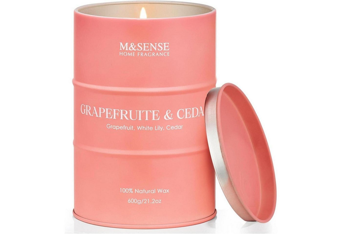 LuxusKollektion Duftkerze Duftkerze Sojawachskerze Zitruskerze Bad Haus 600g Grapefruit Zeder LuxusKollektion Duftkerze Duftkerze Sojawachskerze Zitruskerze Bad Haus 600g Grapefruit Zeder von LuxusKollektion