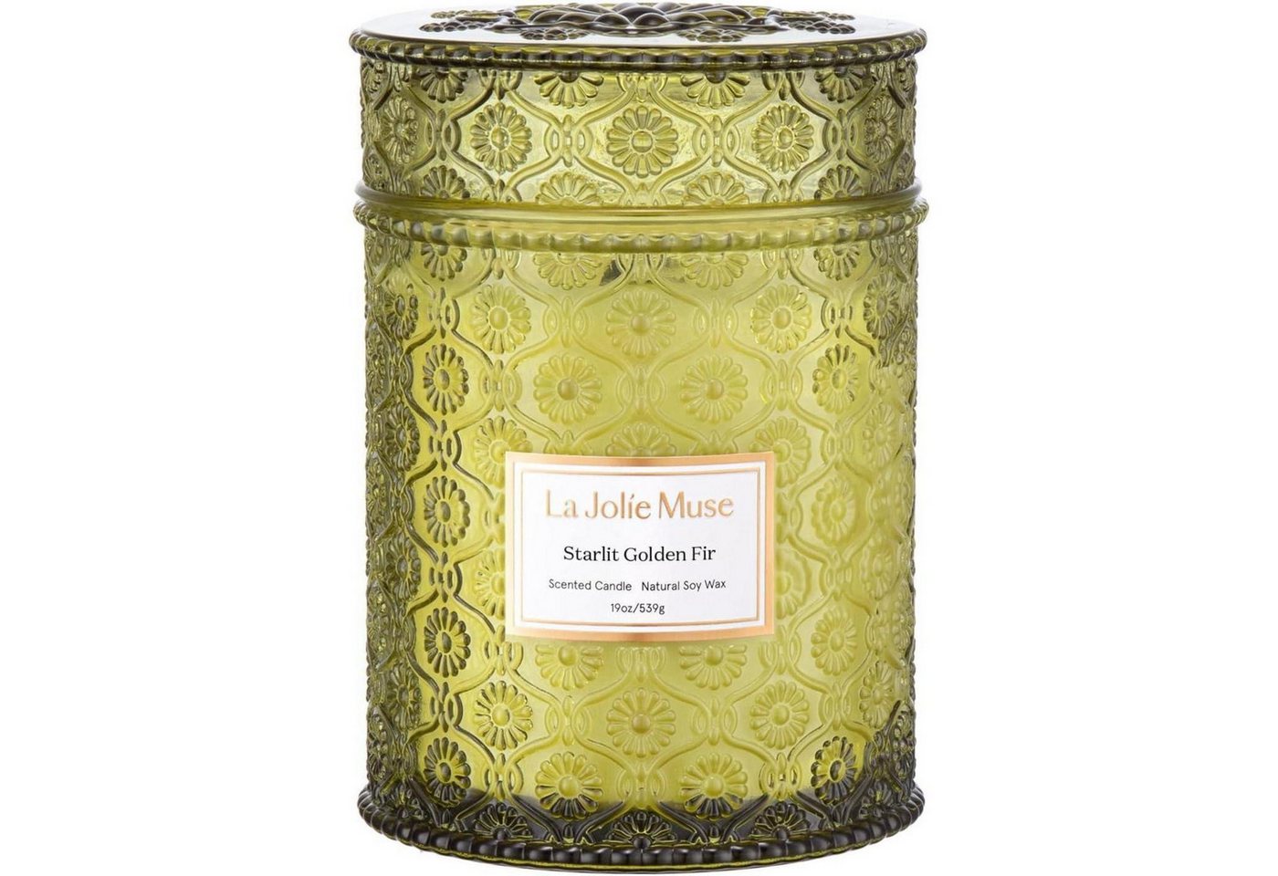 LuxusKollektion Duftkerze Duftkerze Weihnachtskerze Starlit Holzdocht Sternenlicht Goldene Tanne LuxusKollektion Duftkerze Duftkerze Weihnachtskerze Starlit Holzdocht Sternenlicht Goldene Tanne von LuxusKollektion