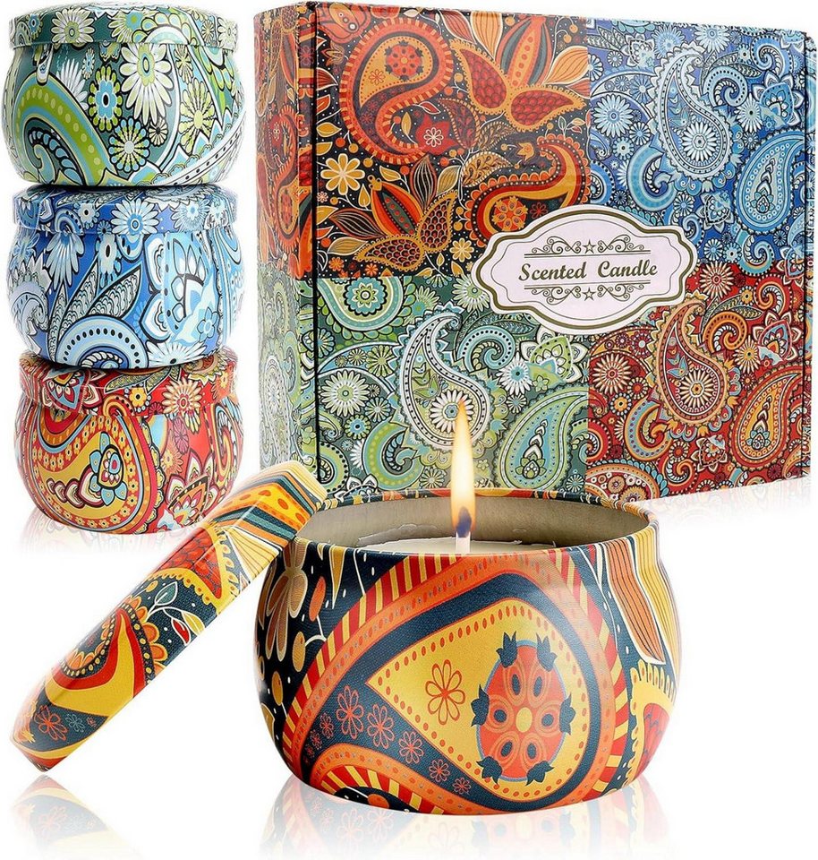 LuxusKollektion Duftkerze Duftkerzen Geschenkset Damen Home Aromatherapie 4er Pack 4.4 OZ LuxusKollektion Duftkerze Duftkerzen Geschenkset Damen Home Aromatherapie 4er Pack 4.4 OZ von LuxusKollektion