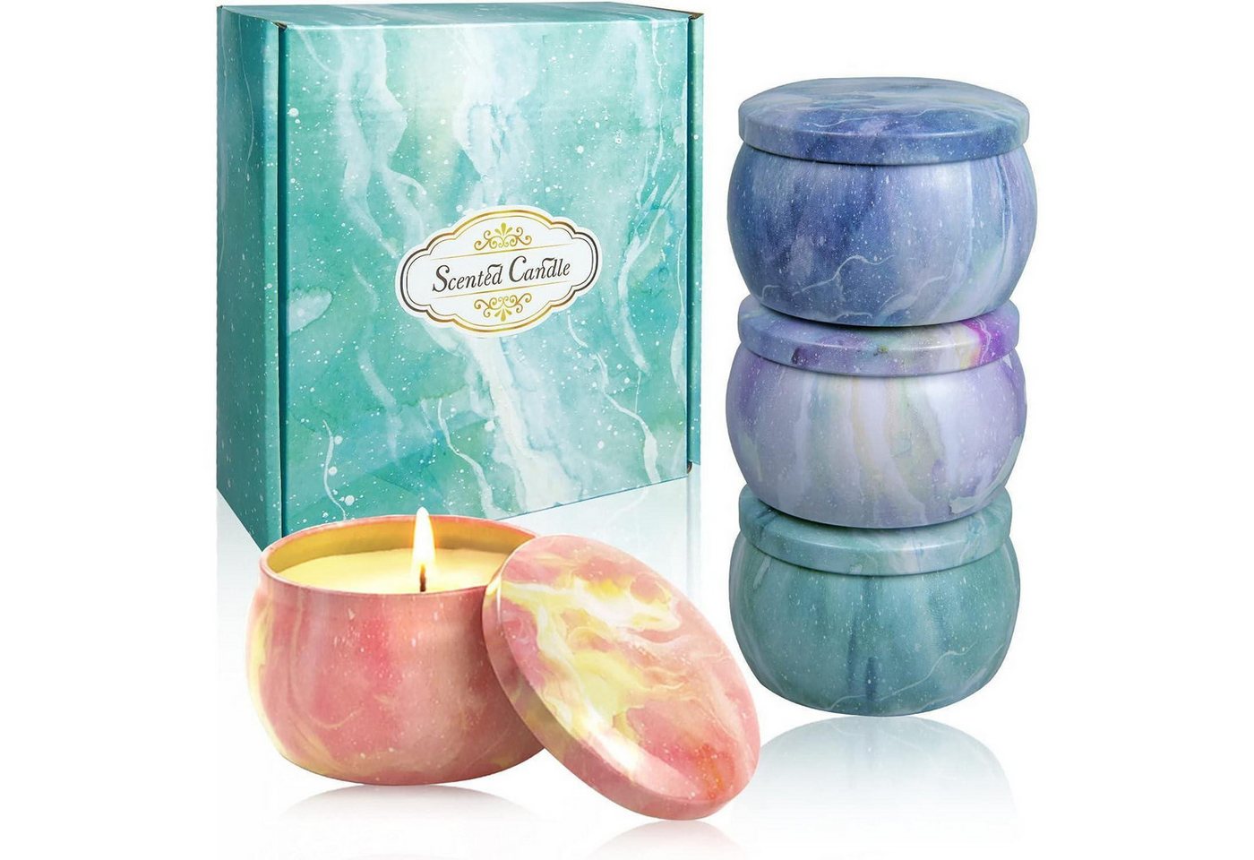 LuxusKollektion Duftkerze Duftkerzen Sojawachs Aromatherapiekerze 4er F01 sternenklarer Himmel LuxusKollektion Duftkerze Duftkerzen Sojawachs Aromatherapiekerze 4er F01 sternenklarer Himmel von LuxusKollektion