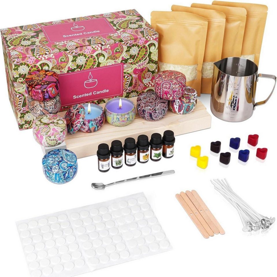 LuxusKollektion Duftkerze Kerzen selber machen Set für Erwachsene Anfänger Kinder DIY Duftkerze LuxusKollektion Duftkerze Kerzen selber machen Set für Erwachsene Anfänger Kinder DIY Duftkerze von LuxusKollektion