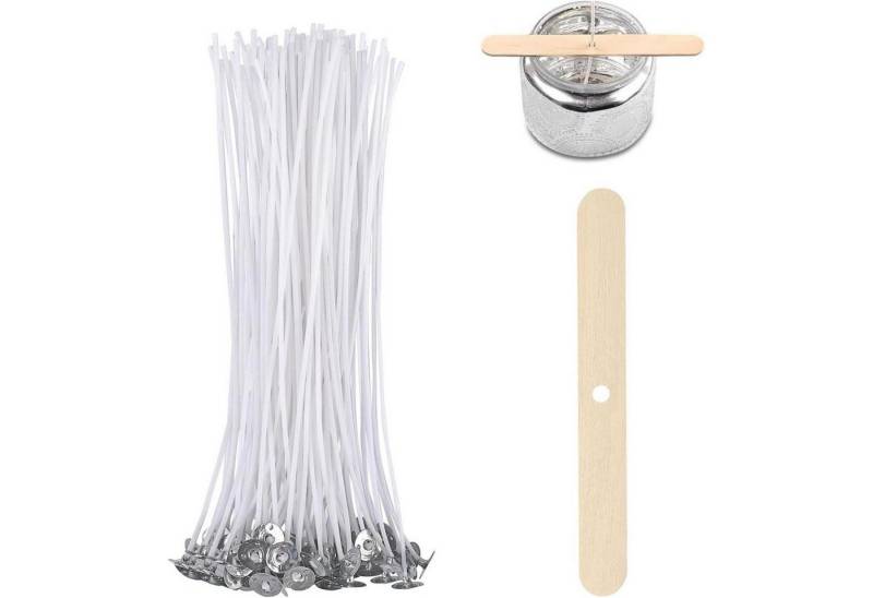 LuxusKollektion Duftkerze Kerzendochte 20cm Dochthalter 50 x Kerzendochte 20cm mit Dochthalter LuxusKollektion Duftkerze Kerzendochte 20cm Dochthalter 50 x Kerzendochte 20cm mit Dochthalter von LuxusKollektion