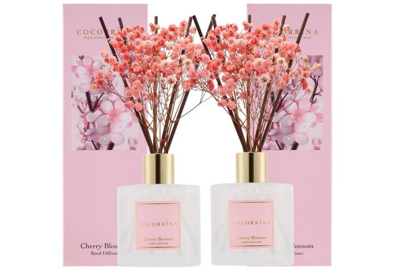 LuxusKollektion Duftkerze Raumduft Reed Diffuser Cherry Blossom Raumduft 200ML 2 Stück LuxusKollektion Duftkerze Raumduft Reed Diffuser Cherry Blossom Raumduft 200ML 2 Stück von LuxusKollektion