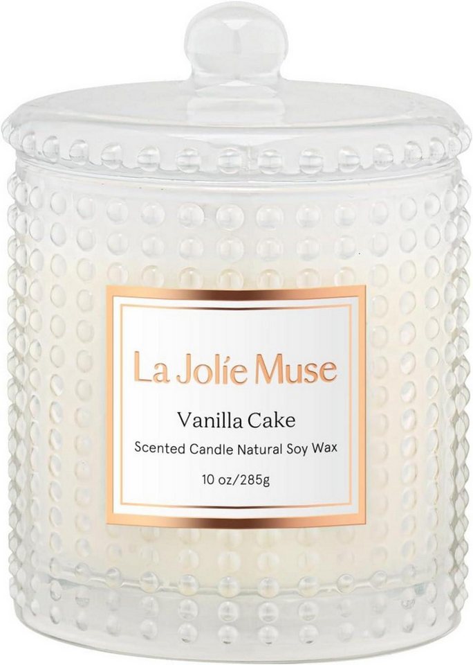LuxusKollektion Duftkerze Vanillekuchen Duftkerze für Frauen, 285 g, 75 Stunden, natürliche LuxusKollektion Duftkerze Vanillekuchen Duftkerze für Frauen, 285 g, 75 Stunden, natürliche von LuxusKollektion