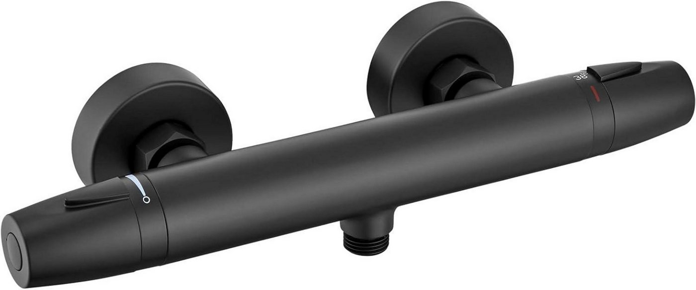 LuxusKollektion Duscharmatur Duscharmatur Thermostat Schwarz 38°C Sicherheitstaste G1/2 LuxusKollektion Duscharmatur Duscharmatur Thermostat Schwarz 38°C Sicherheitstaste G1/2 von LuxusKollektion